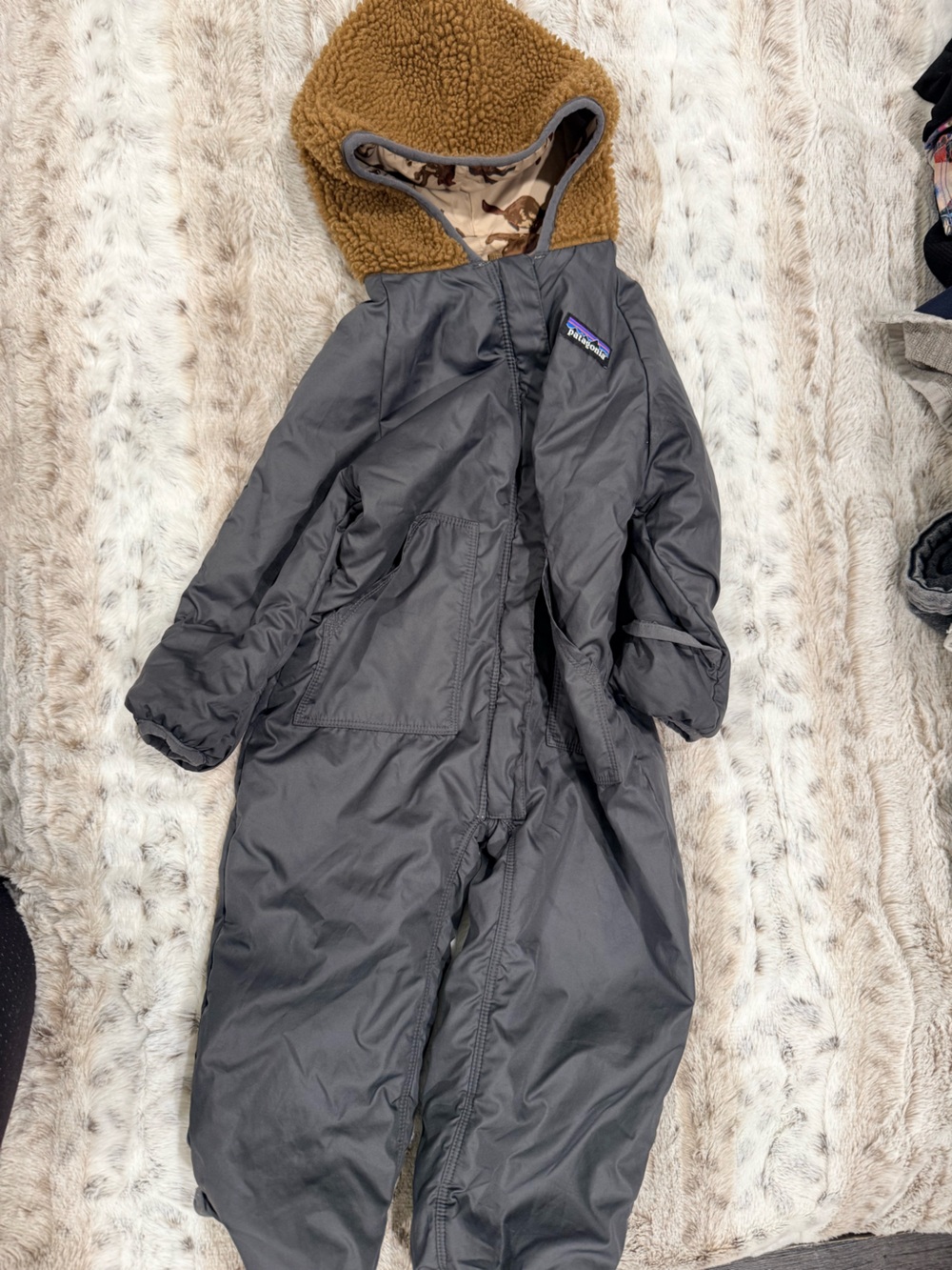 Patagonia Kids Black Puffer Coat